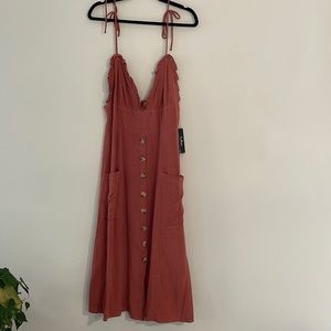 LULU’S Dress | New w tags | Size L | rust color